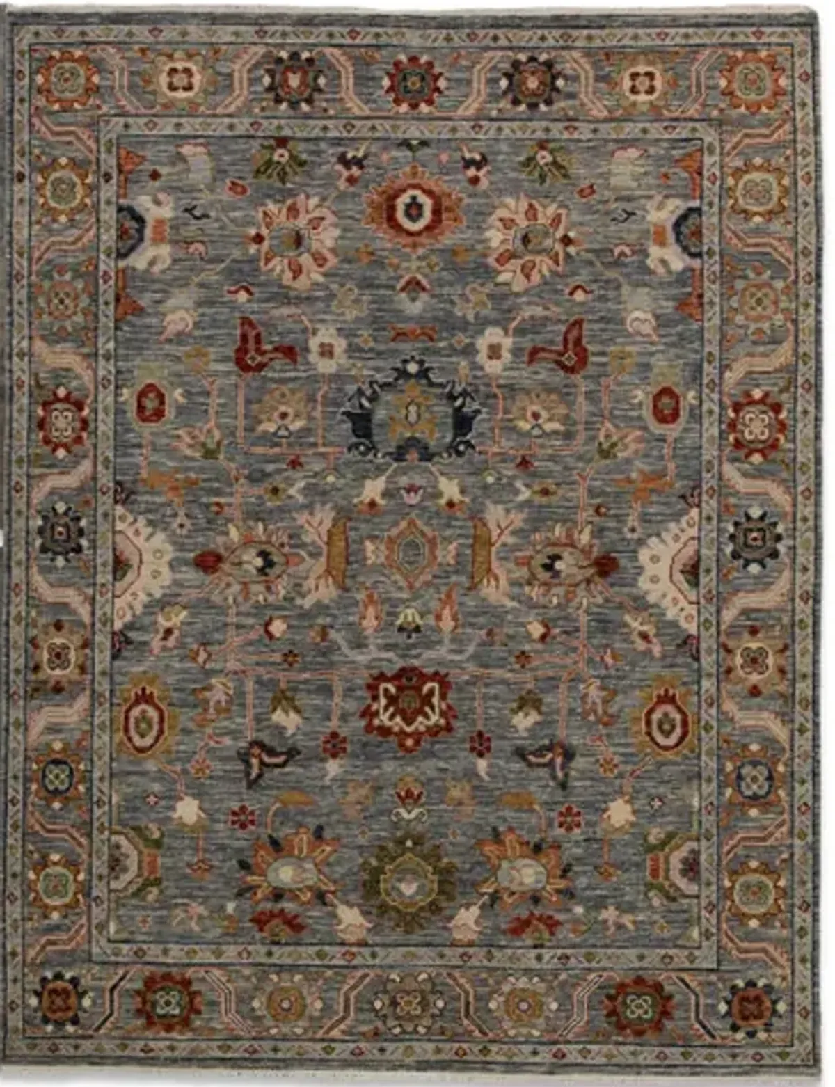 Oushak Hand Knotted 7 11  x 10 3  Area Rug