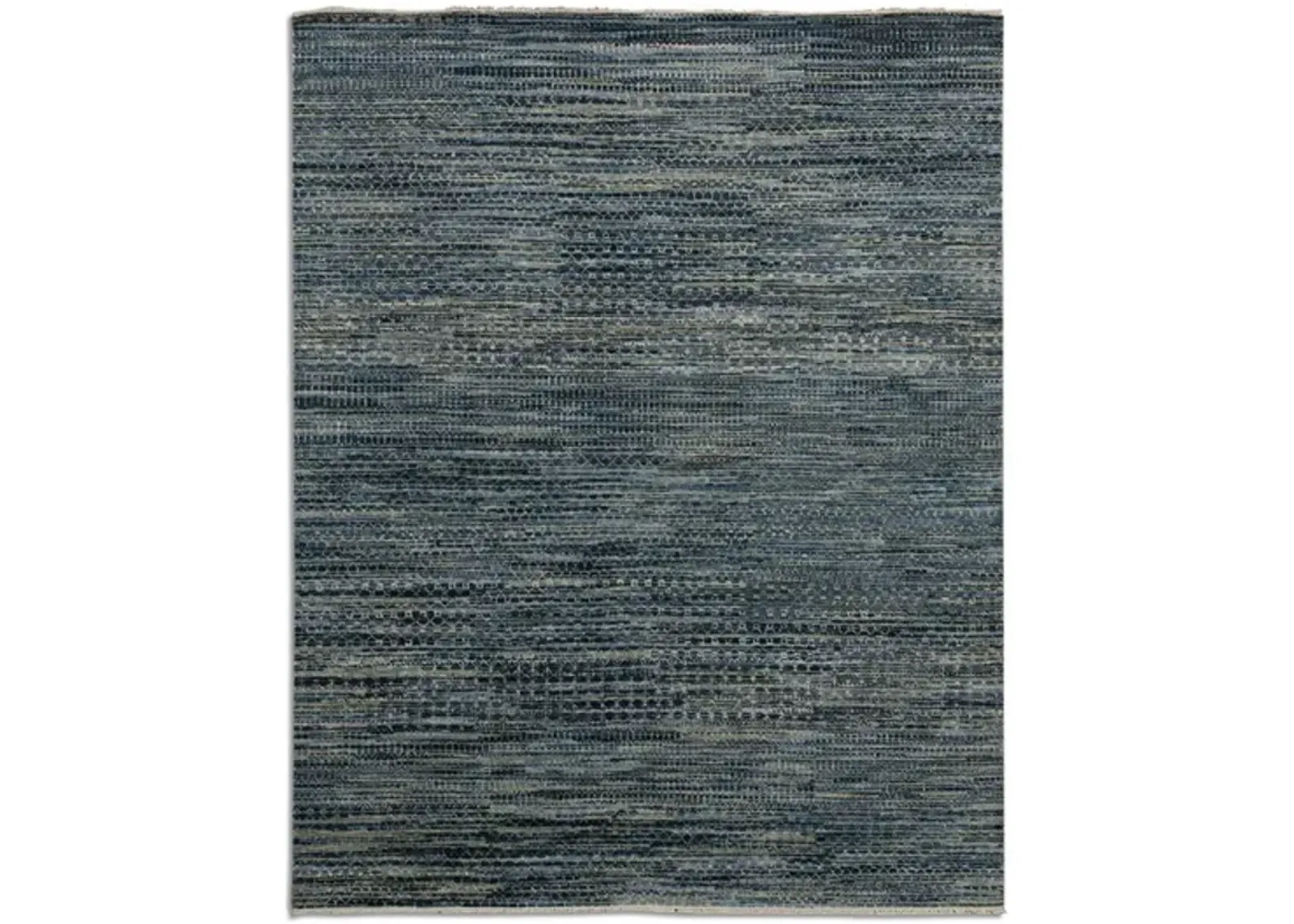 Grass Hand Knotted 8 2  x 10 0  Area Rug