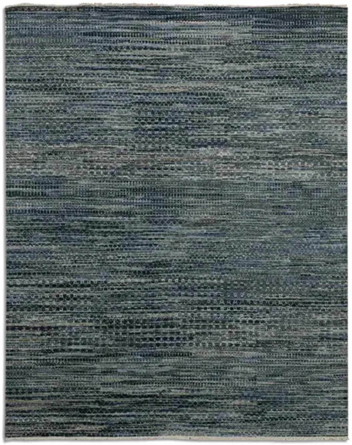 Grass Hand Knotted 8 2  x 10 0  Area Rug