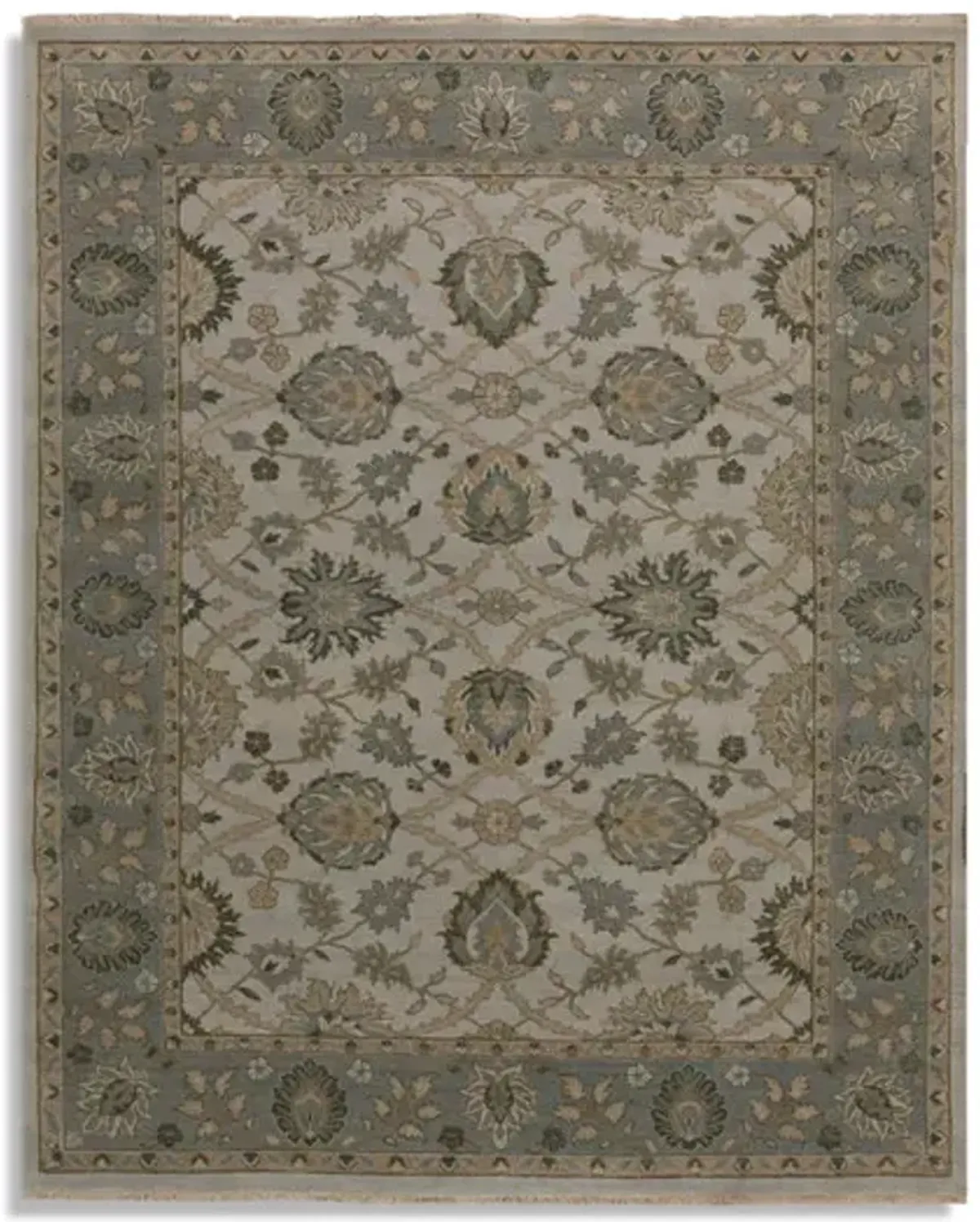 Hand Knotted 8 0  X 9 11  Area Rug