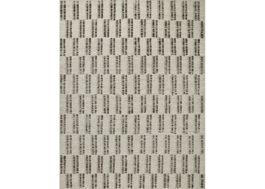 Carrier   Co Harrison Beige Charcoal 7 9  x 9 9  Area Rug