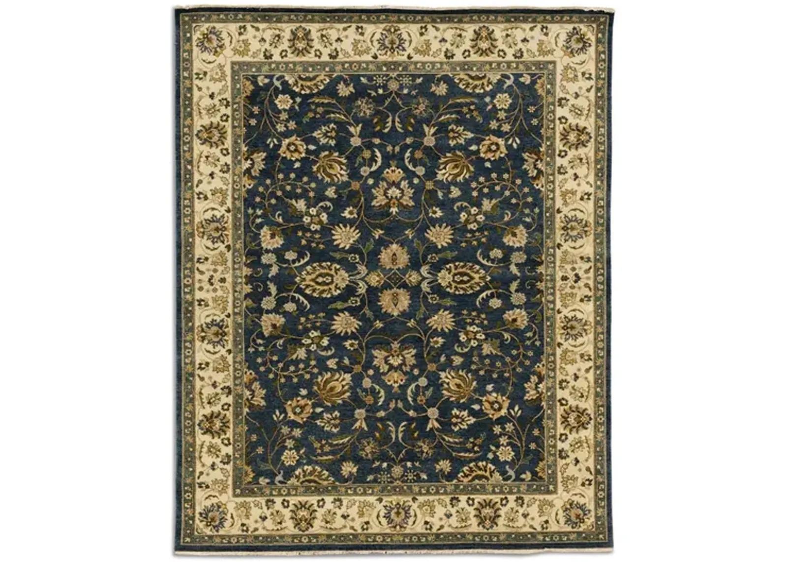 Hand Knotted 7 11  X 9 10  Area Rug