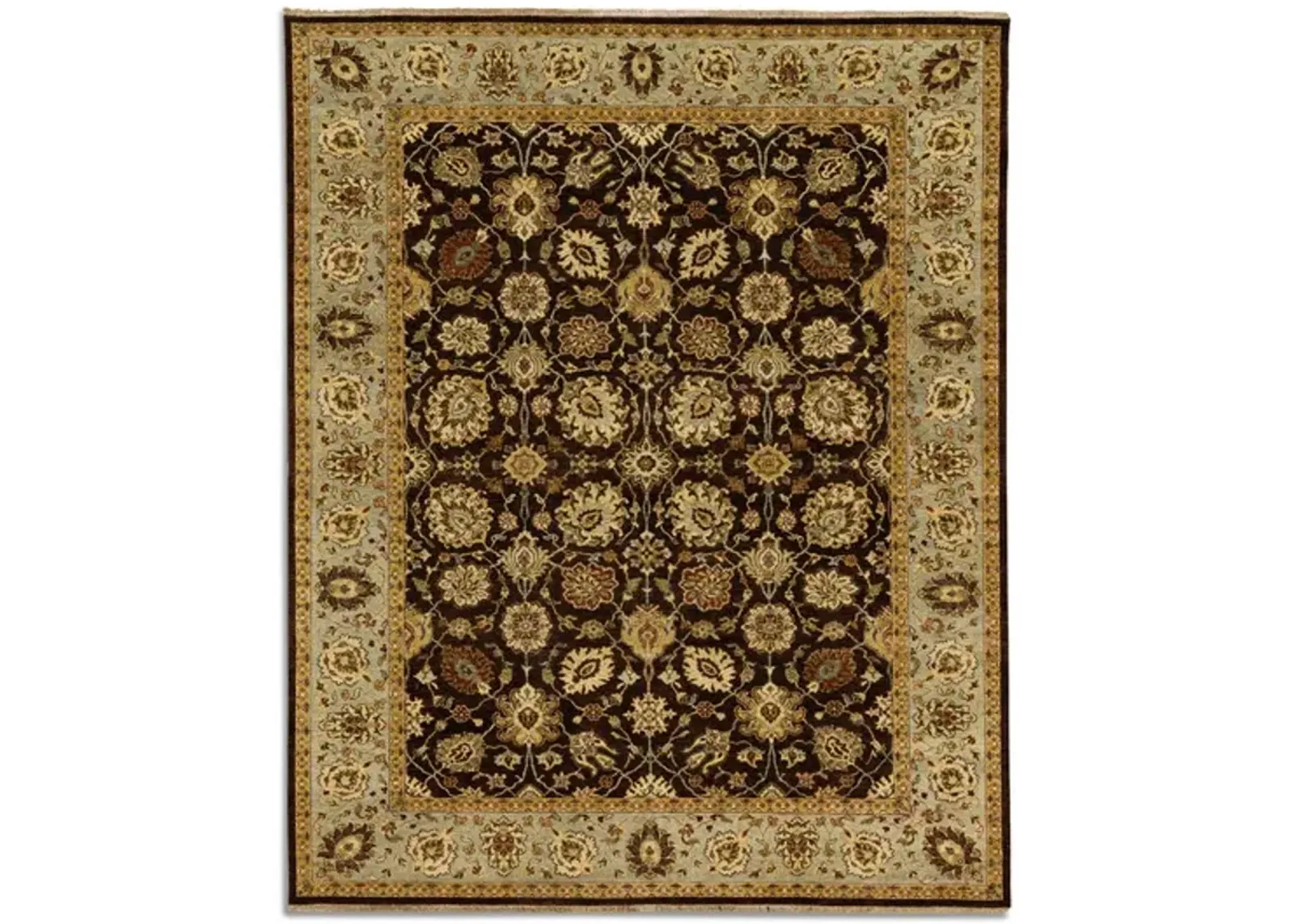 Hand Knotted 8  X 9 10  Area Rug