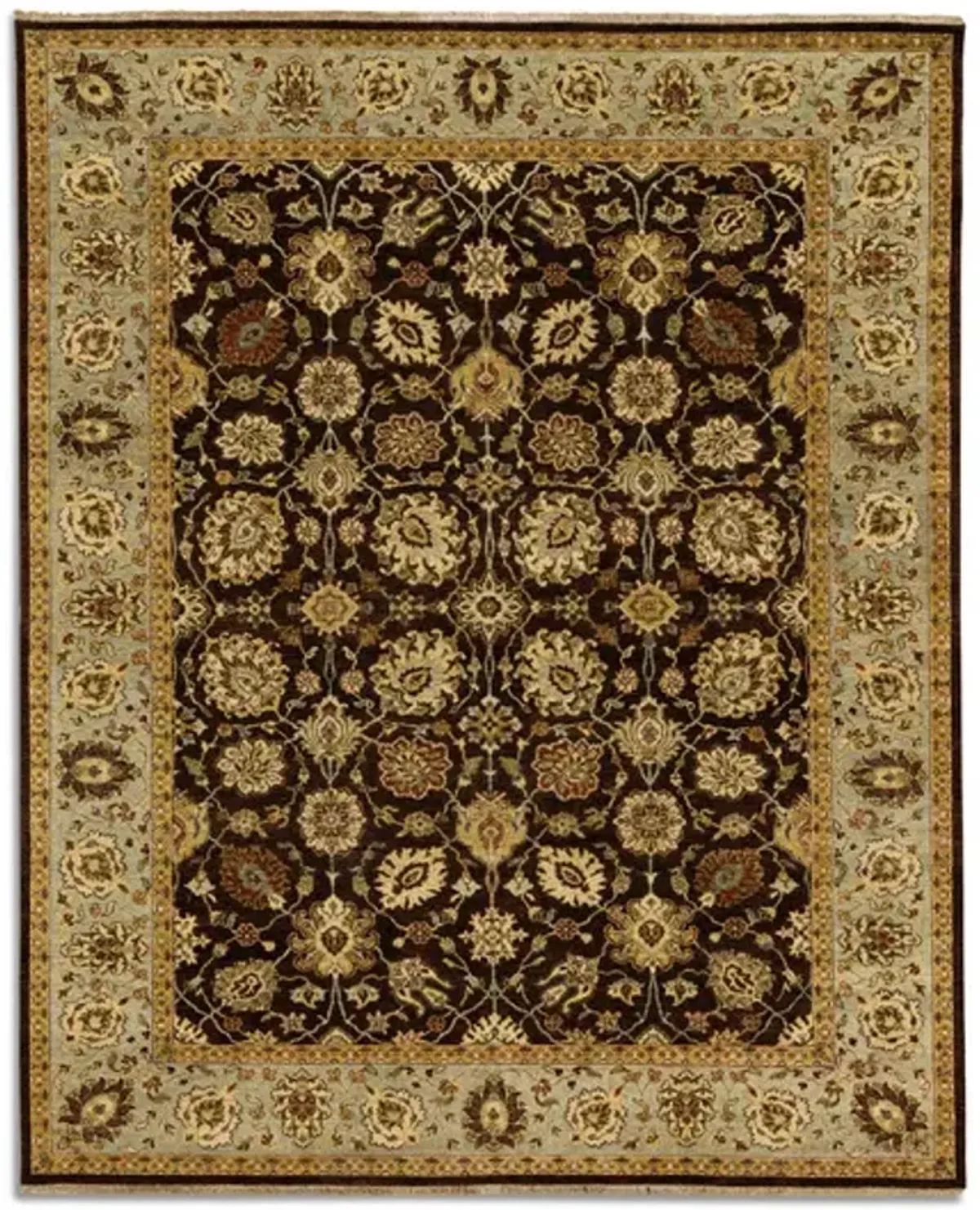 Hand Knotted 8  X 9 10  Area Rug