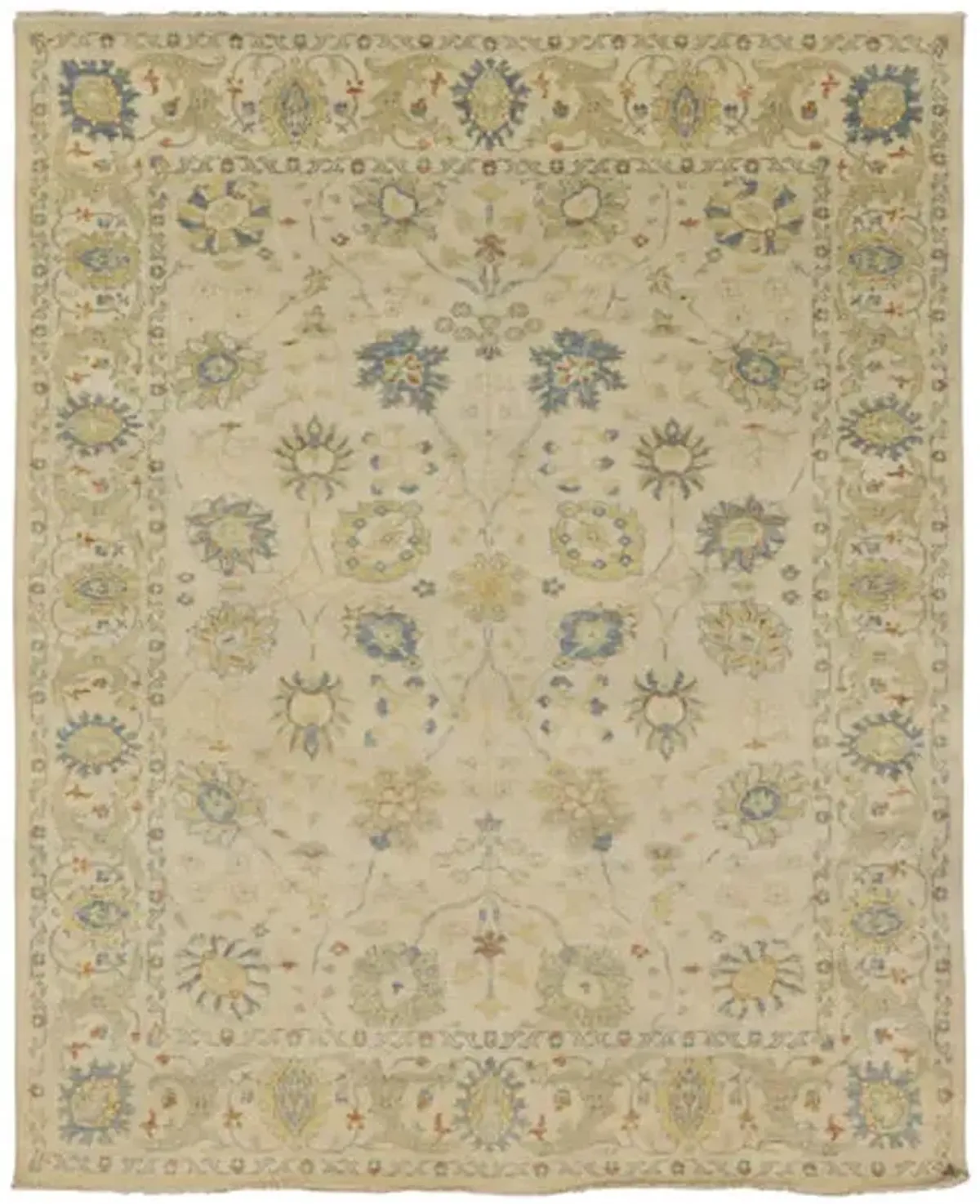 Hand Knotted 8 0  x 9 11  Area Rug