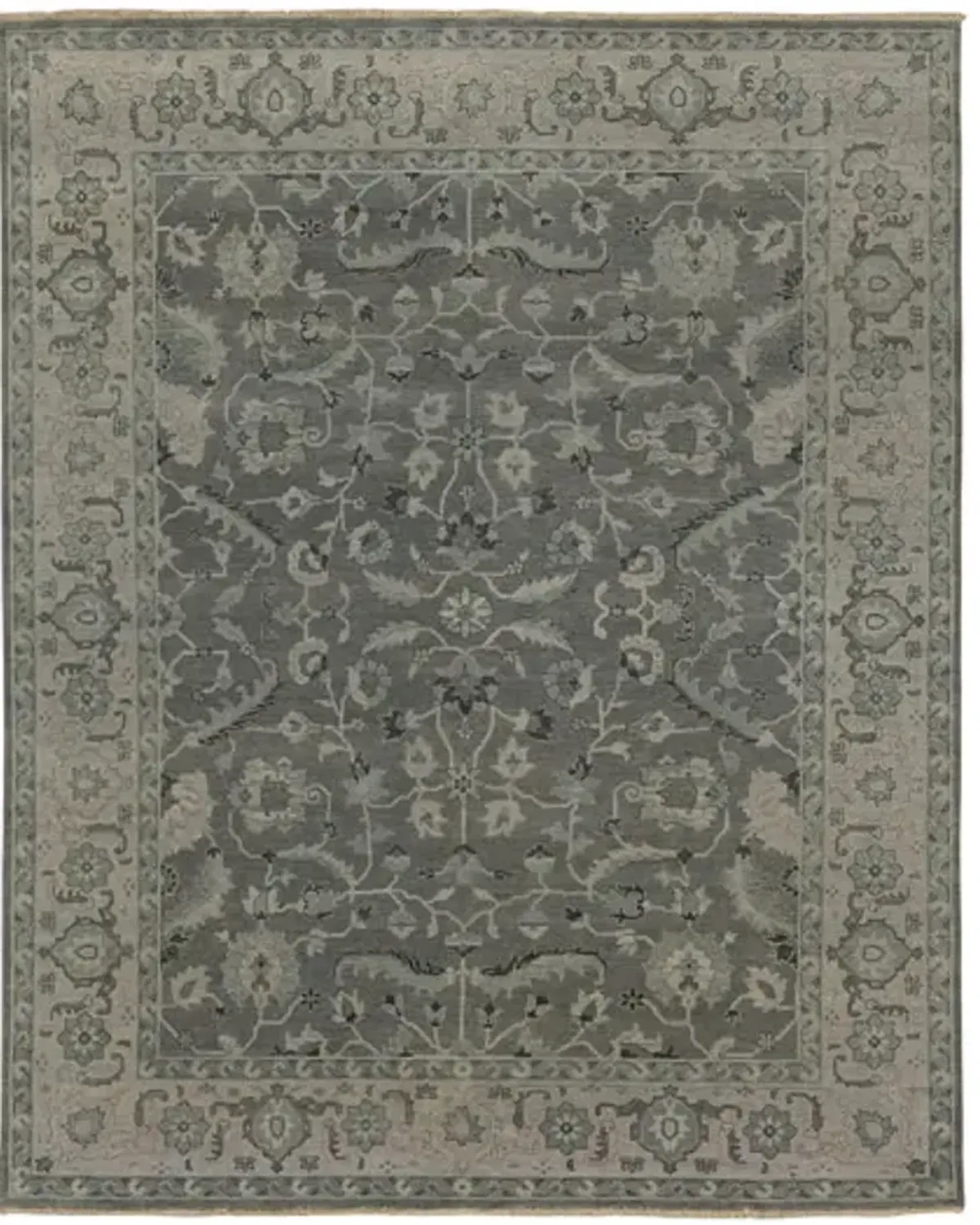 Hand Knotted 8 0  x 9 11  Area Rug