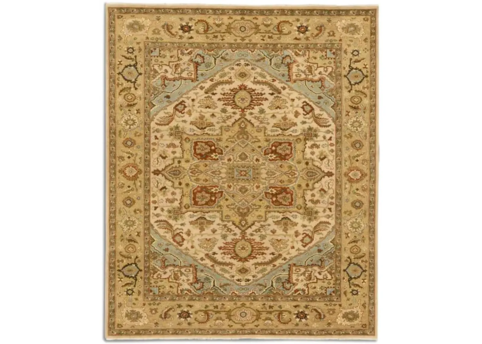 Hand Knotted 8  X 9 10  Area Rug