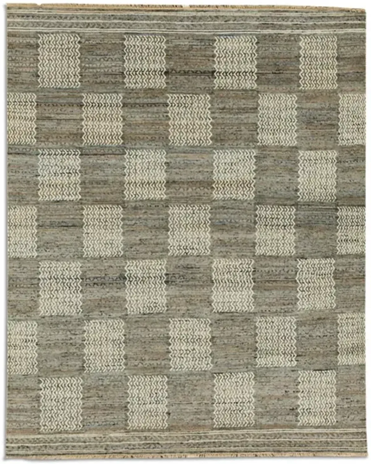 Hand Knotted 8 0  x 9 10  Area Rug