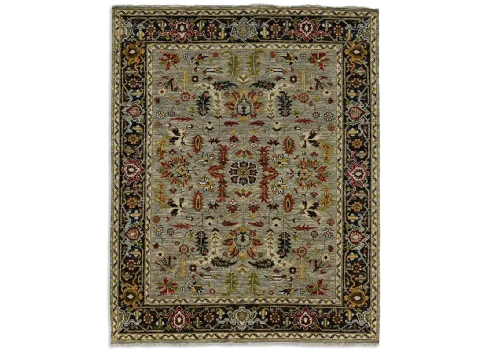 Oushak Hand Knotted 7 9  x 9 9  Area Rug