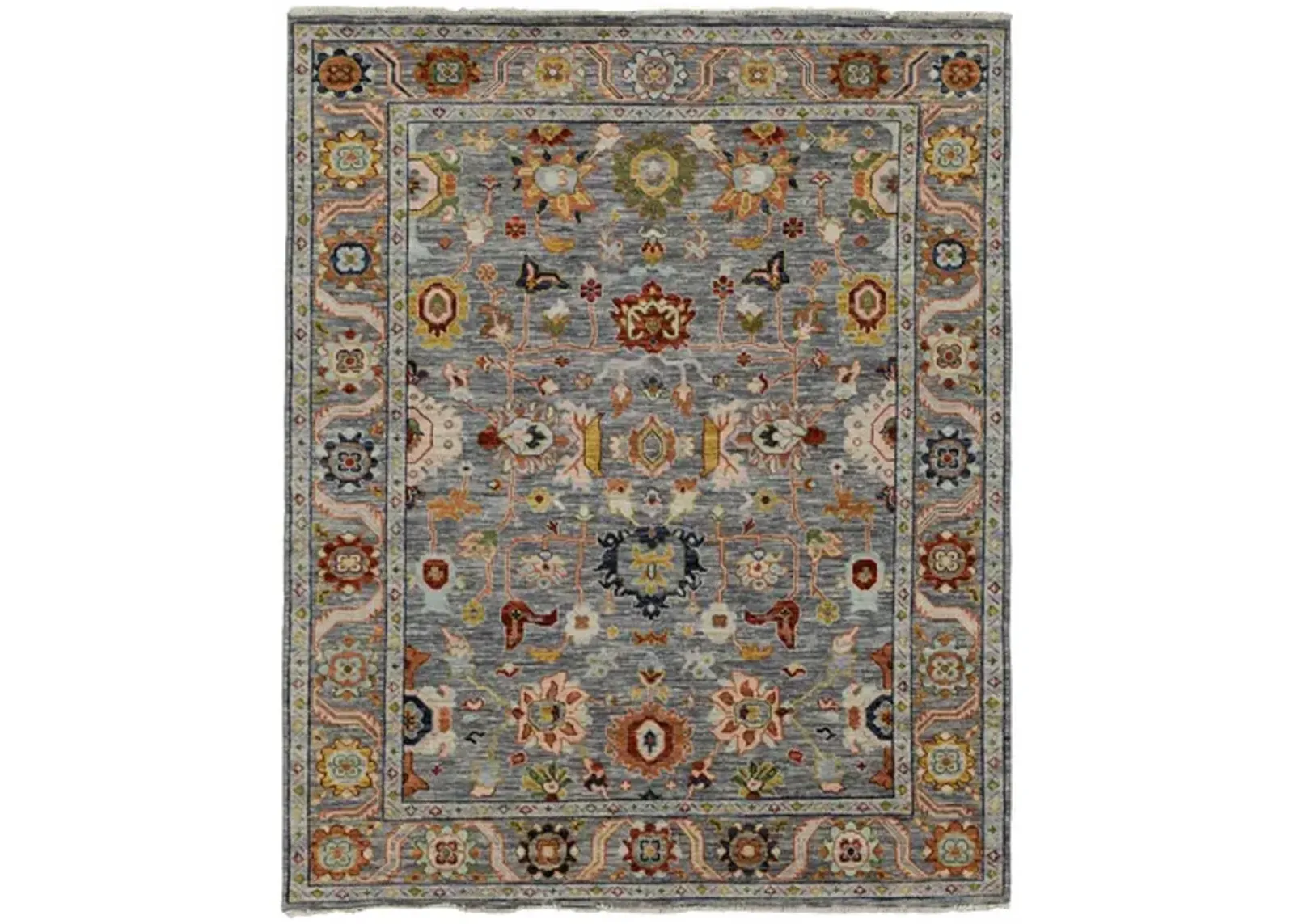 Oushak Hand Knotted 7 9  x 9 9  Area Rug