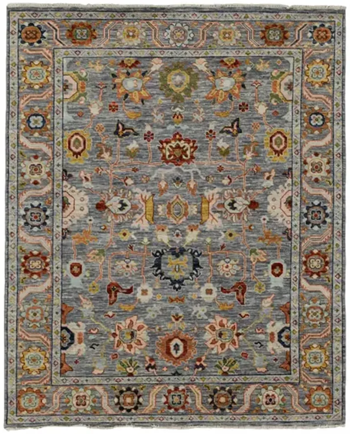 Oushak Hand Knotted 7 9  x 9 9  Area Rug