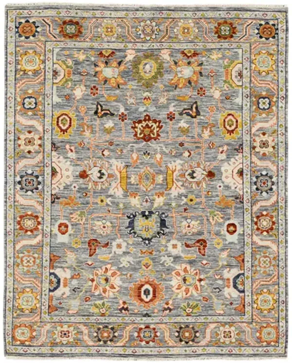 Hand Knotted 7 9  X 9 9  Area Rug