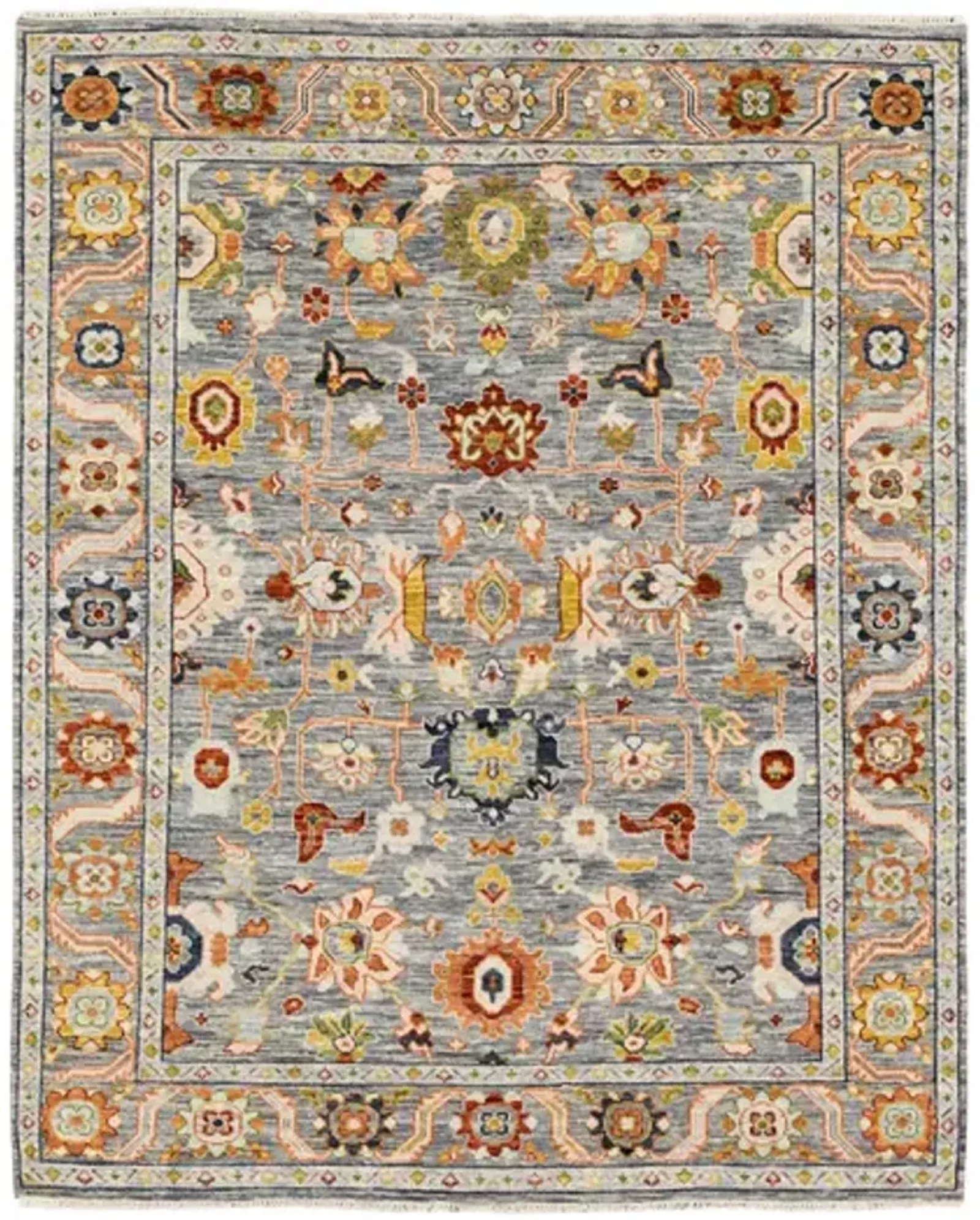 Hand Knotted 7 9  X 9 9  Area Rug