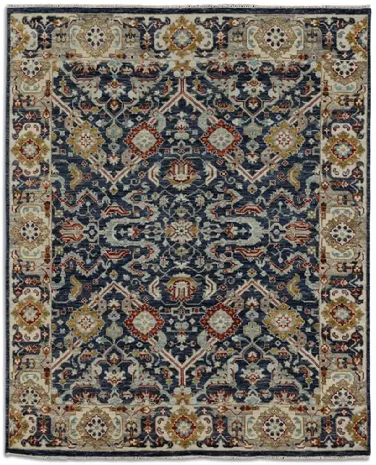 Oushak Hand Knotted 7 9  x 9 9  Area Rug