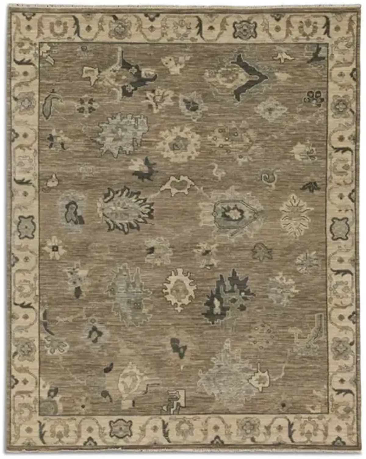 Oushak Hand Knotted 8 2  x 10 2  Area Rug