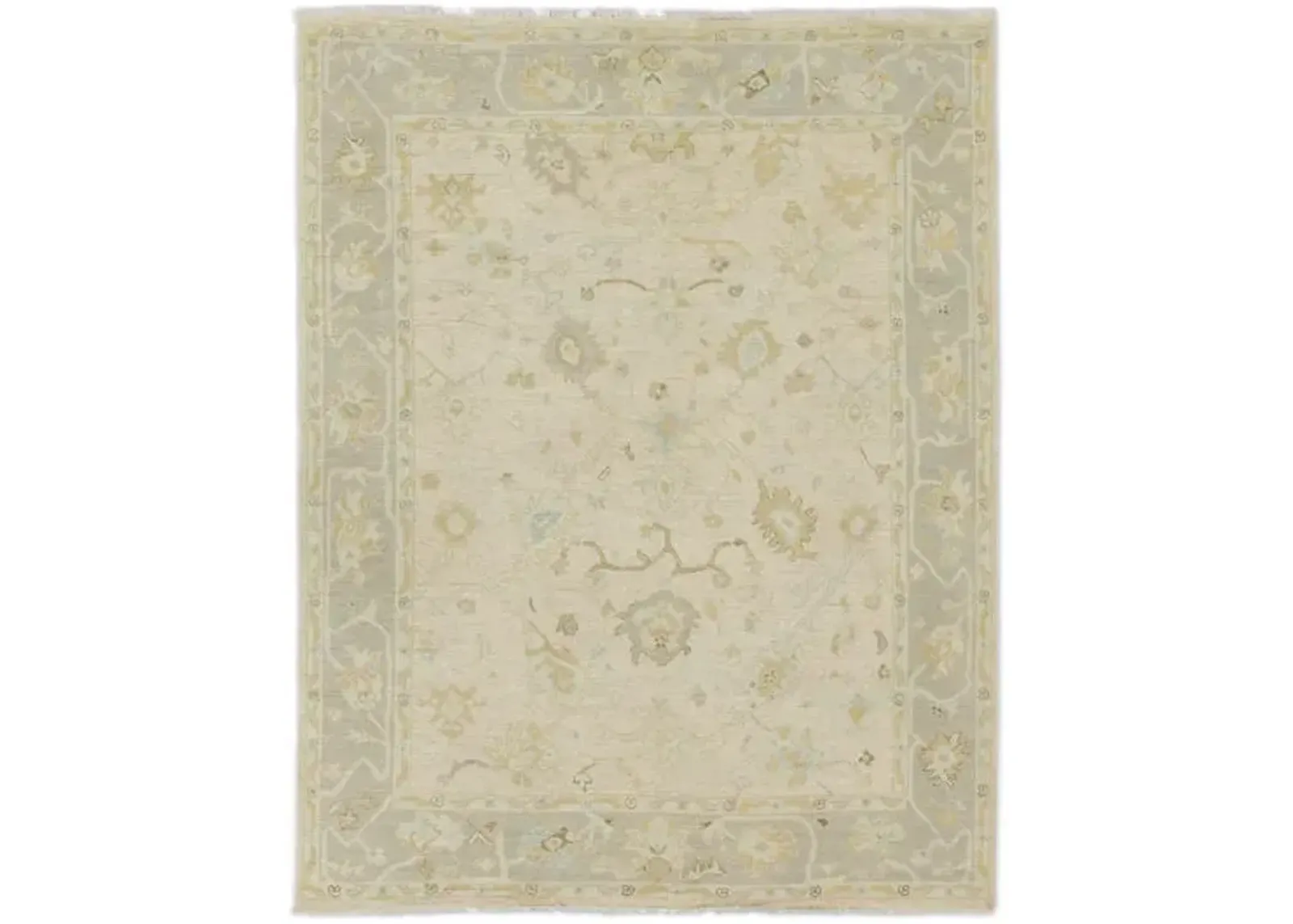 Oushak Hand Knotted 7 11  x 10 0  Area Rug