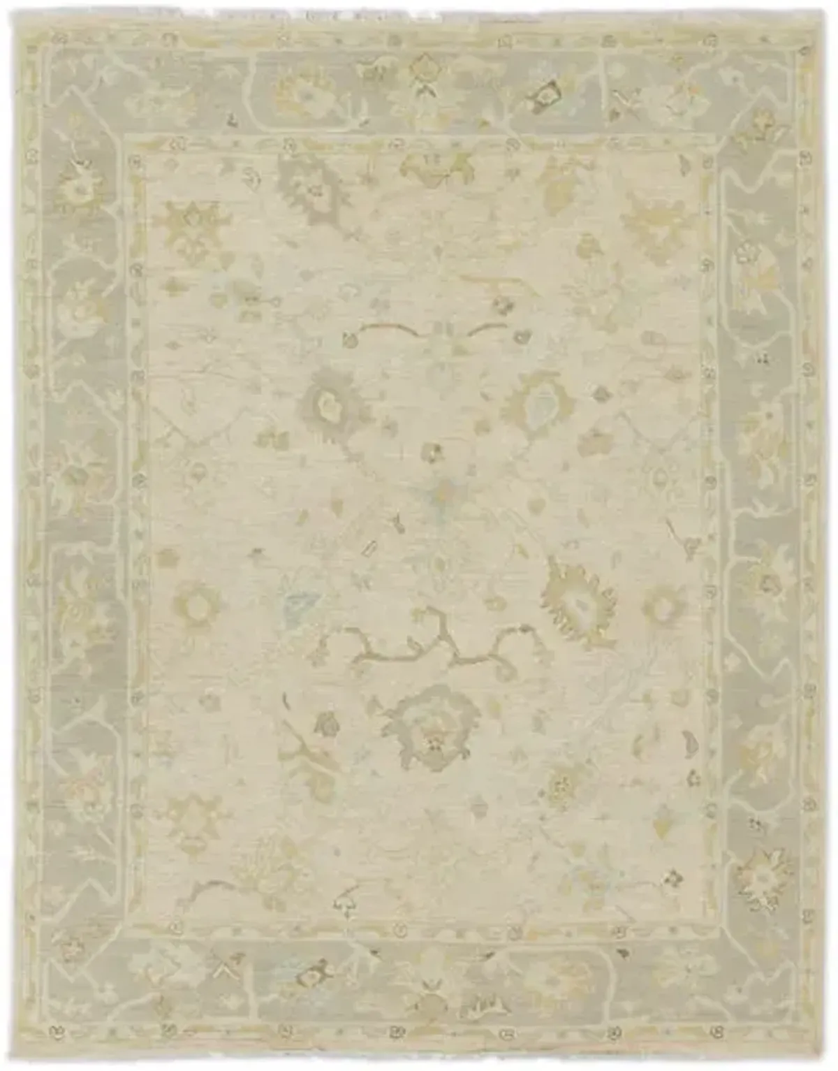 Oushak Hand Knotted 7 11  x 10 0  Area Rug