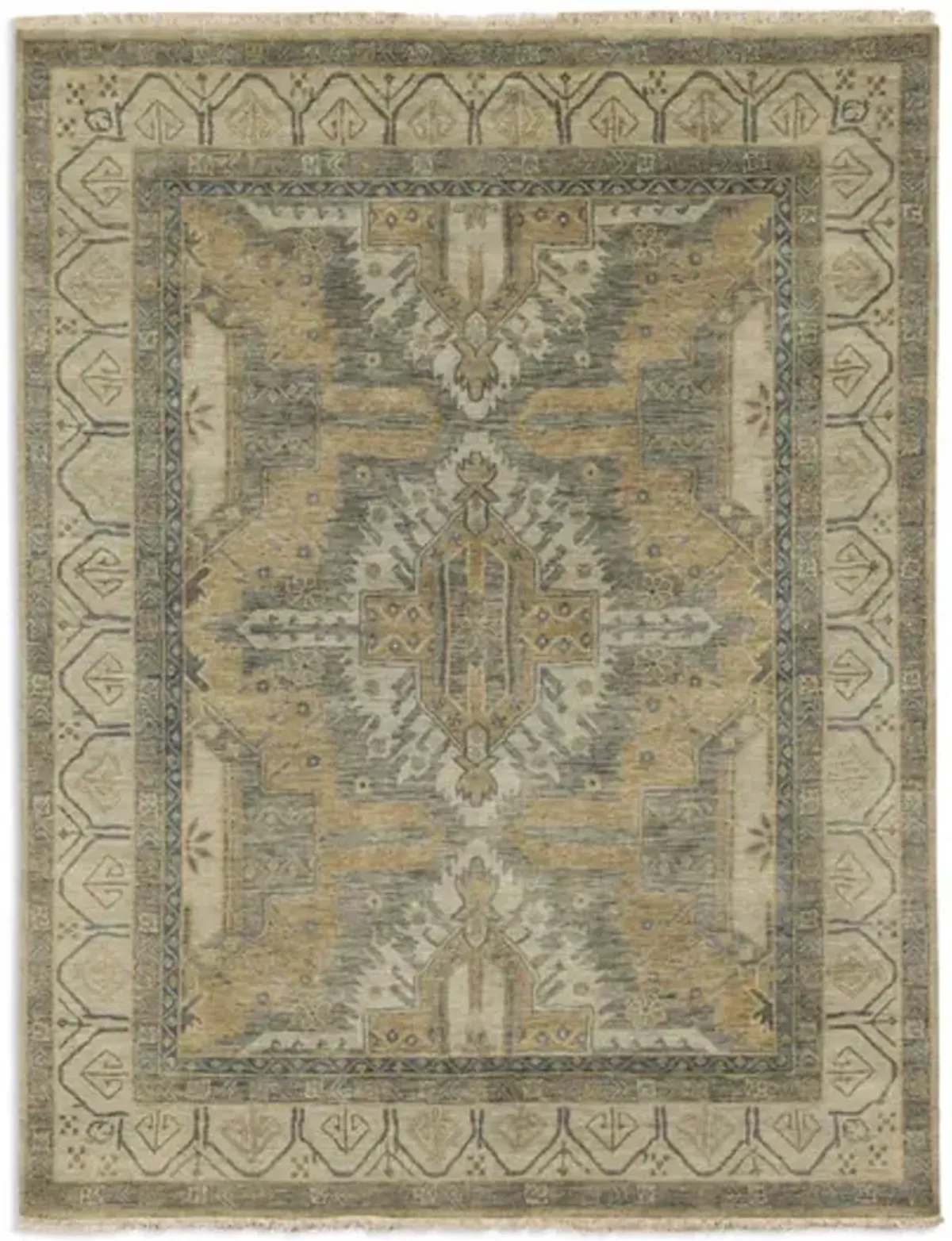 Hand Knotted 7 9  X 10 1  Area Rug