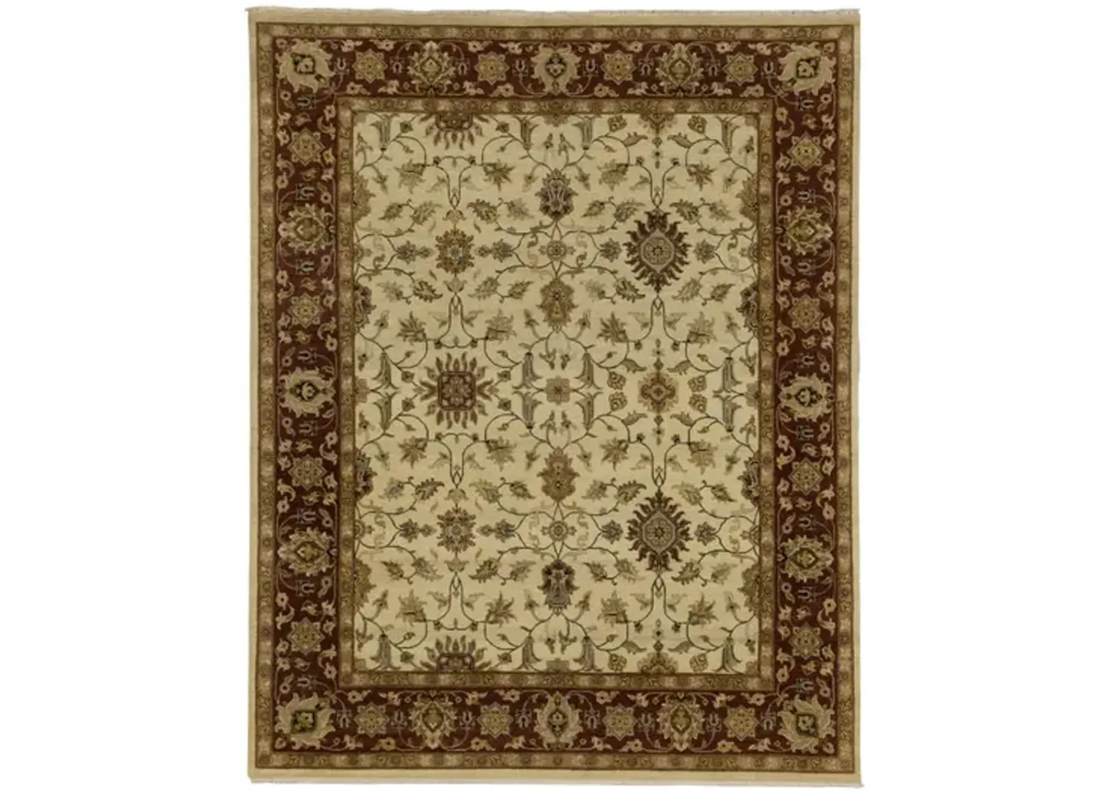 Hand Knotted 8 1  x 10 1  Area Rug