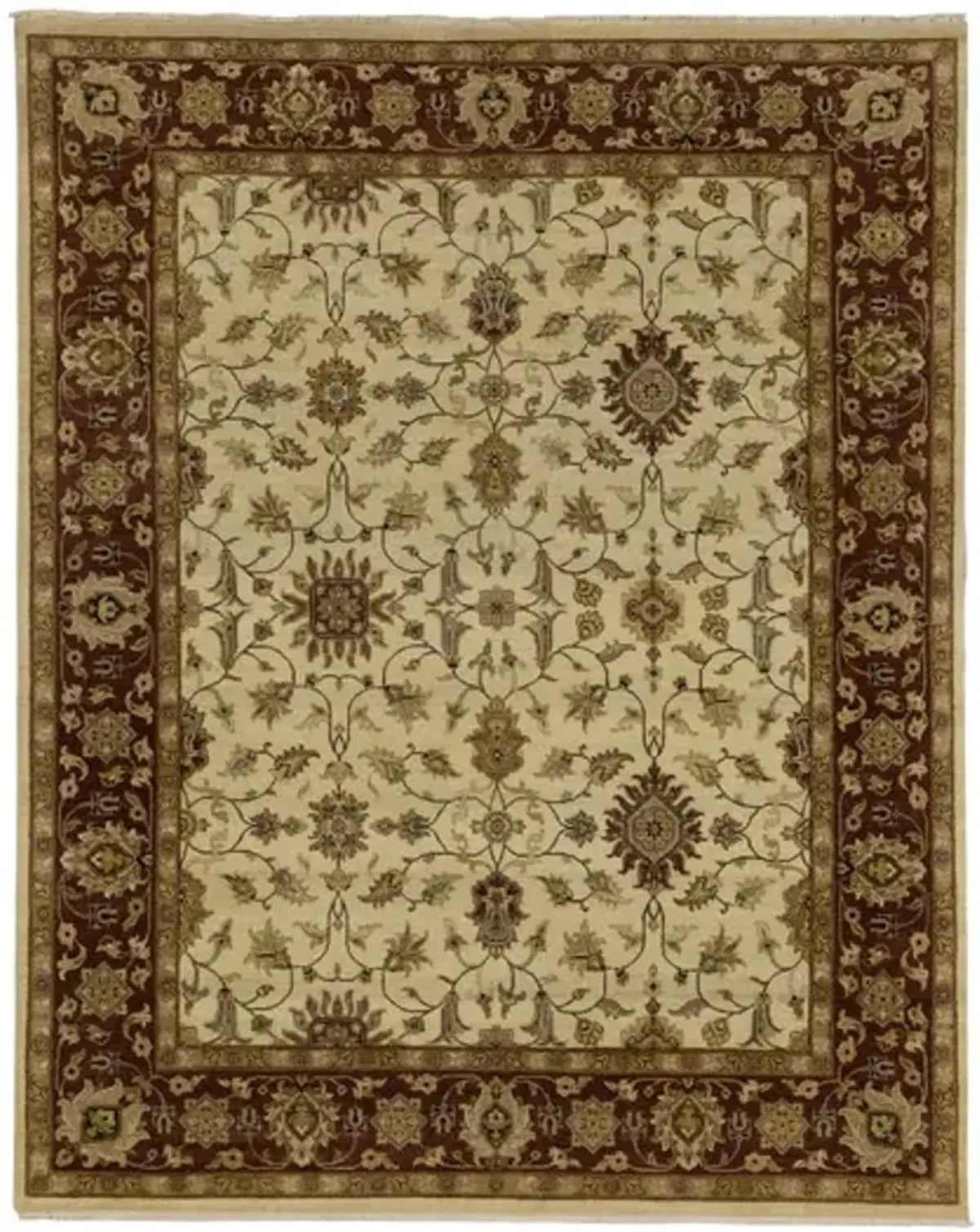 Hand Knotted 8 1  x 10 1  Area Rug