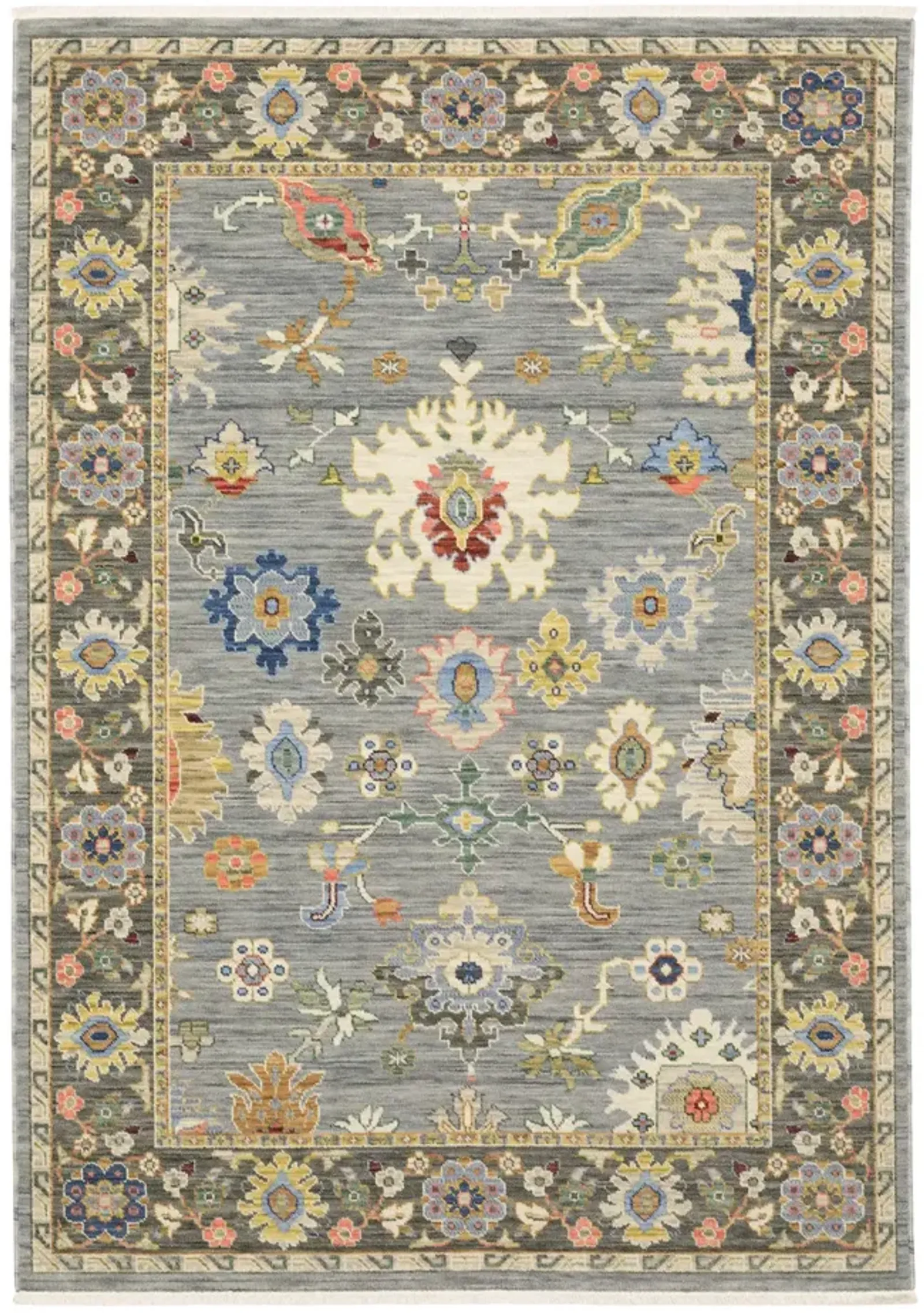 Lucca Ivory Multi - 7 10  x 10 10   Area Rug