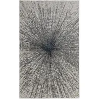 Micah Jump Ivory Silver 8 0  x 10 0  Area Rug