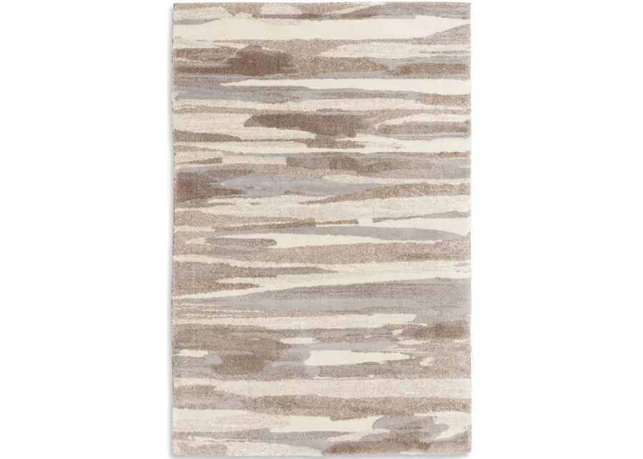 Structures Bryson Buff Mink 7 10  x 9 10  Area Rug