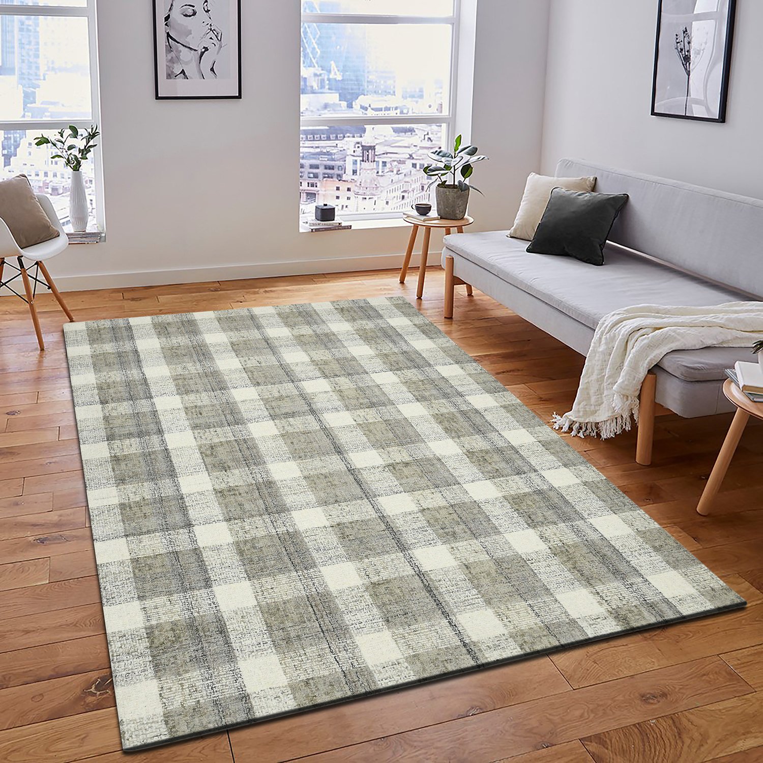 Tartan Sand - 8 0  x 10 0  Area Rug