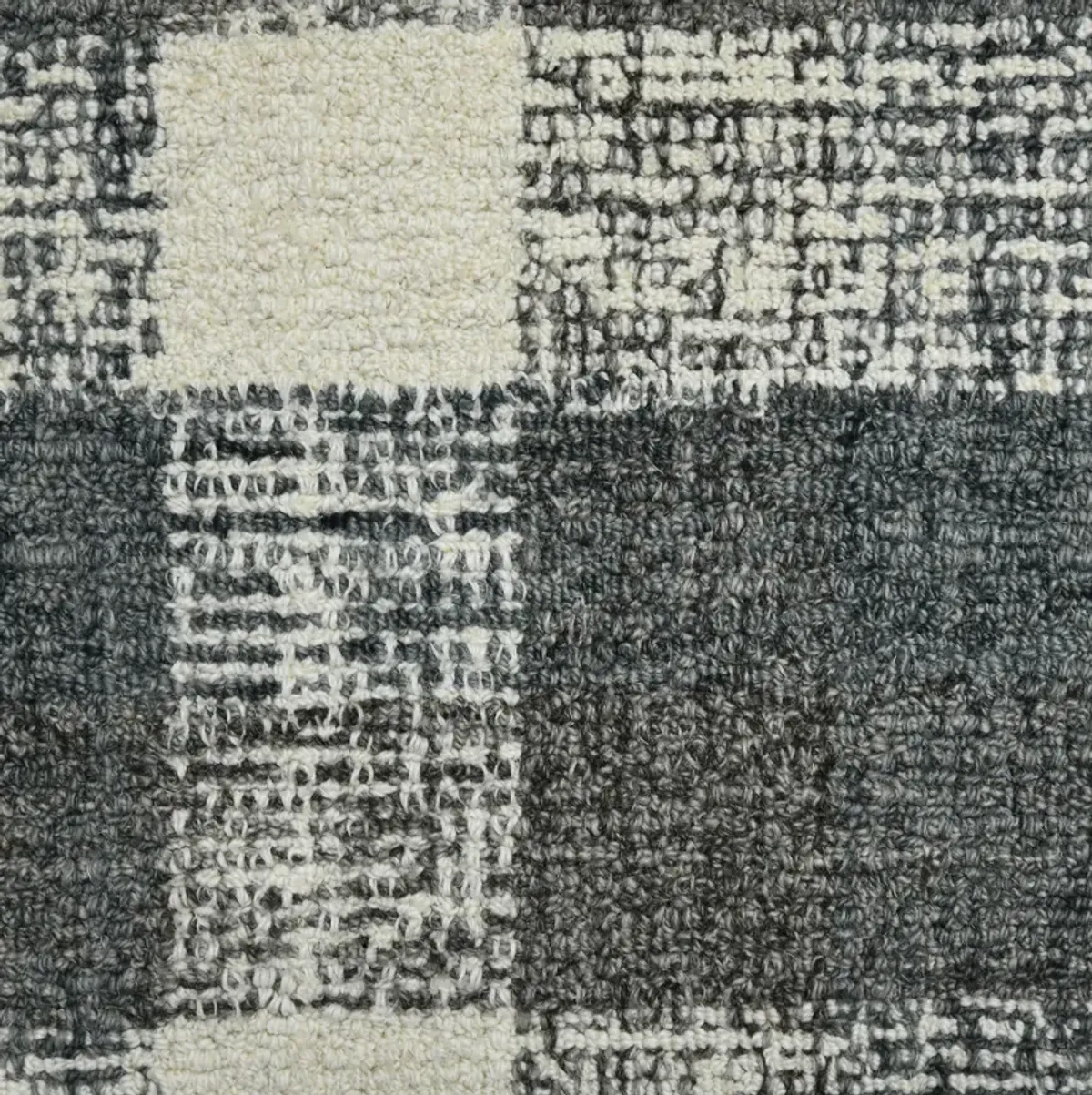 Tartan Dark Gray Area Rug - 8 0  X 10 0 