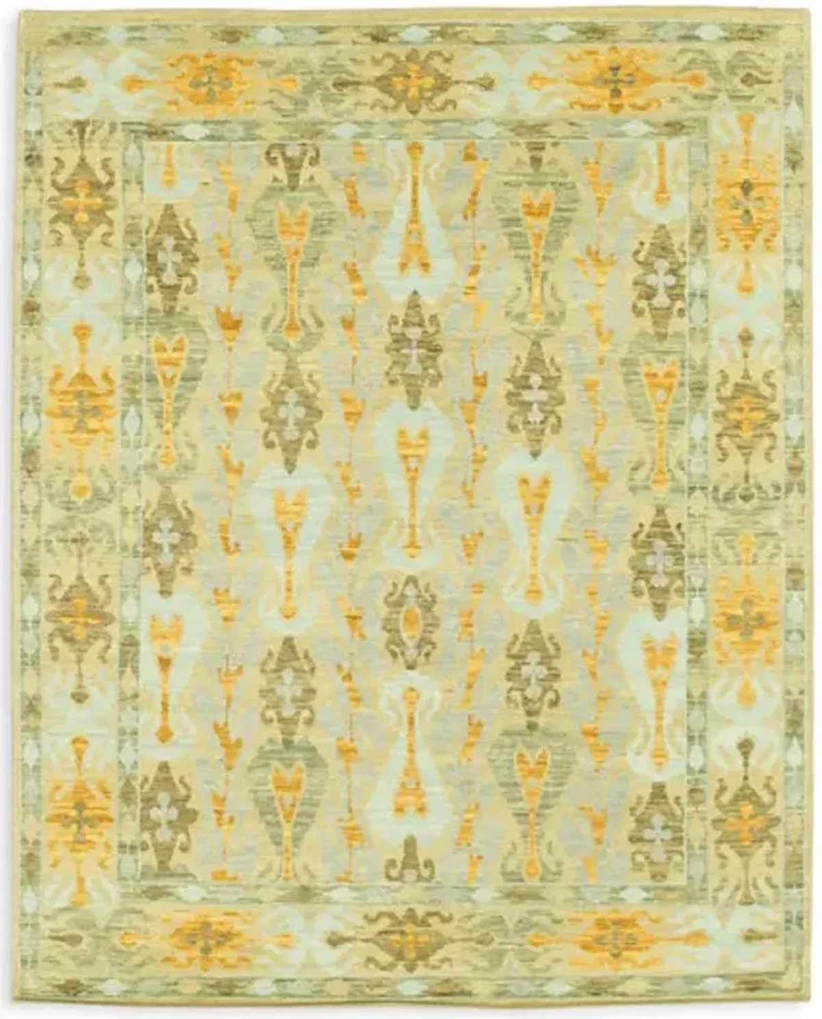 Hand Knotted Area Rug - 8 0  X 9 11 