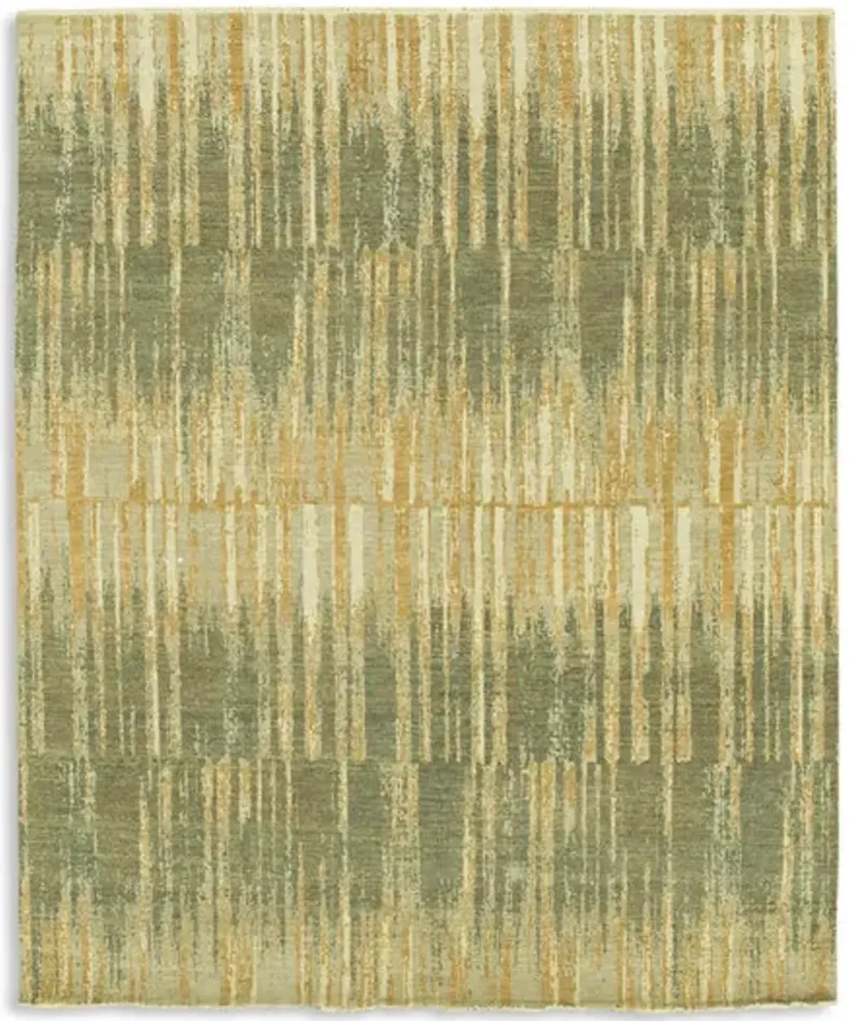Hand Knotted Area Rug - 8 0  X 9 10 
