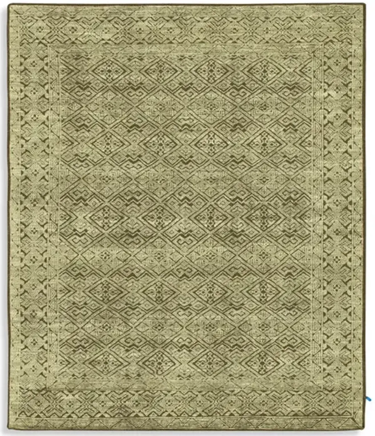Hand Knotted Area Rug -  8 3  X 10 0 