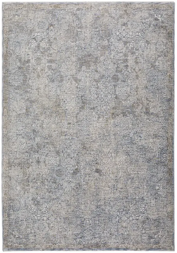 Vienna Denim Area Rug - 7 10  x 10 0 