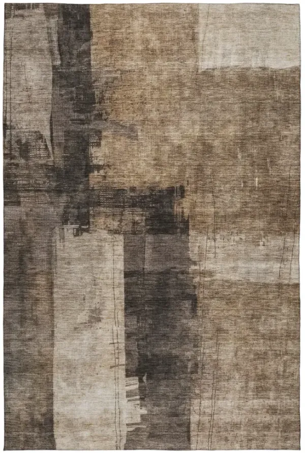 Nouveau Brown Area Rug - 8 0  X 10 0 