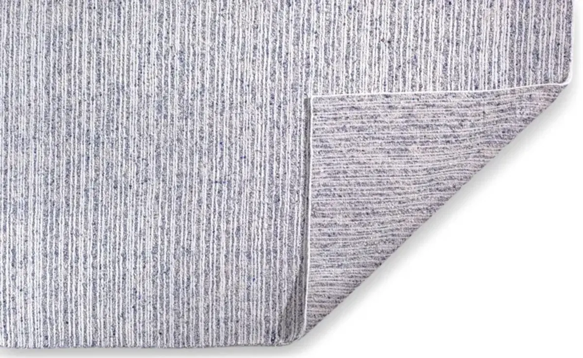 Hayden Ivory Blue Area Rug - 7 9  X 9 9 