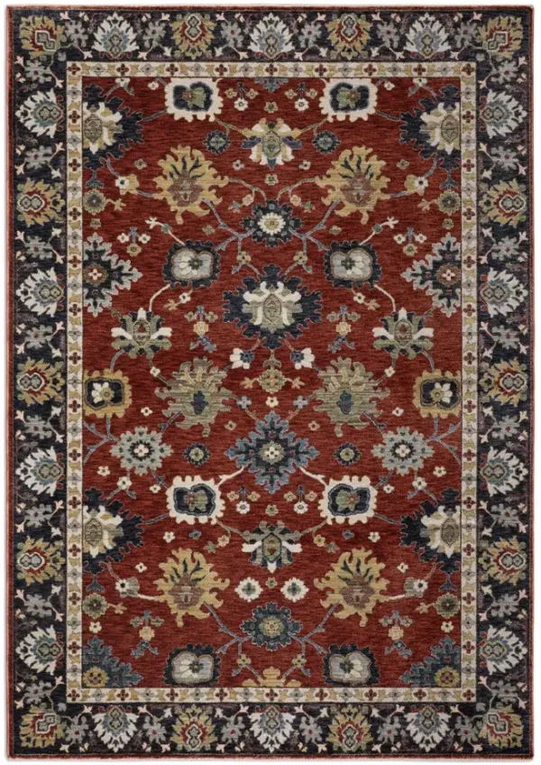 Eliana Mahal Ruby Area Rug - 7 10  X 10 10 