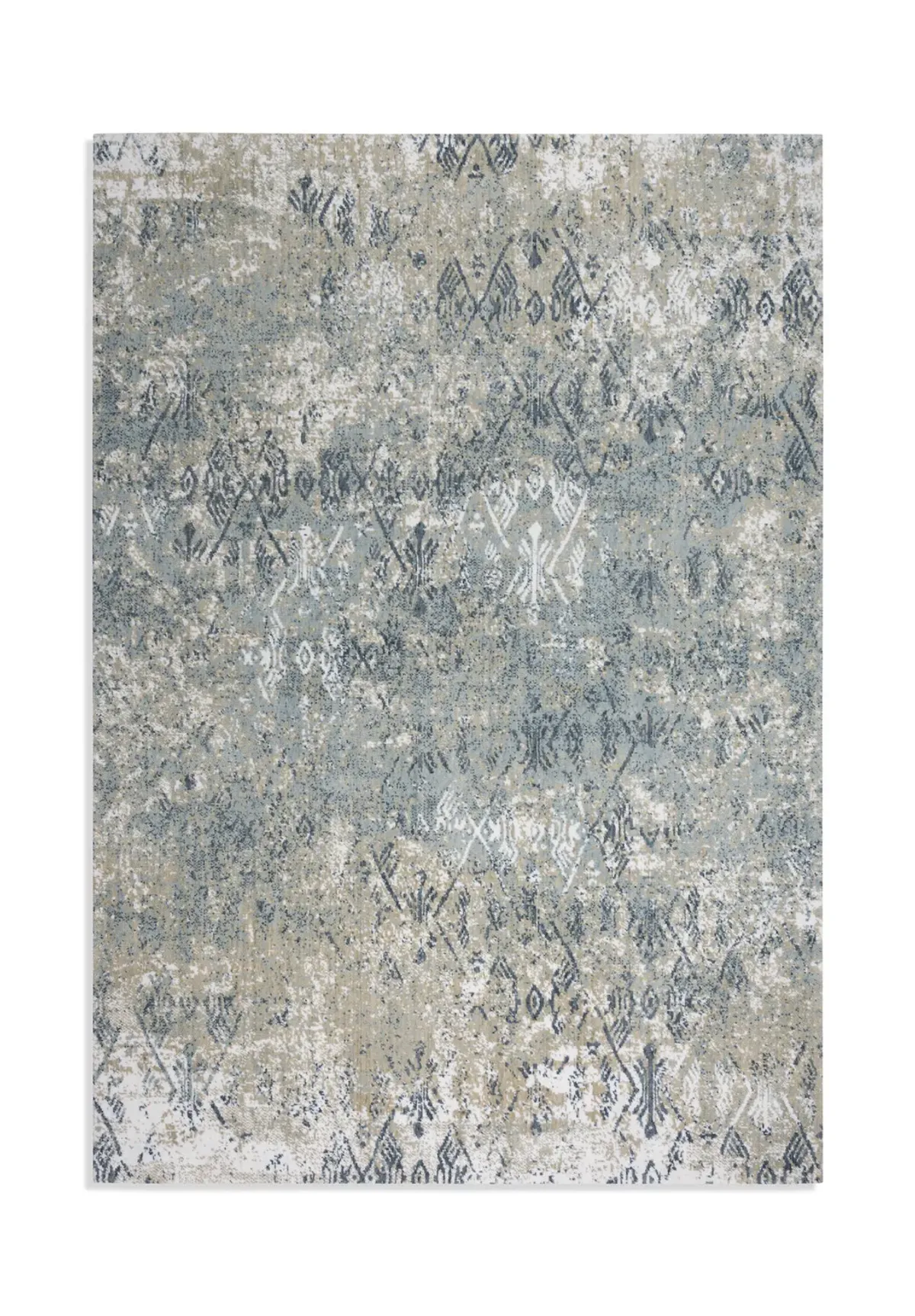 Rohan Elite Ivory Grey Area Rug - 8 0  X 10 0 