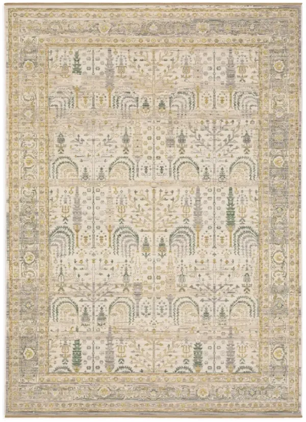 Acacia Beige Tan Area Rug - 7 10  X 10 10 