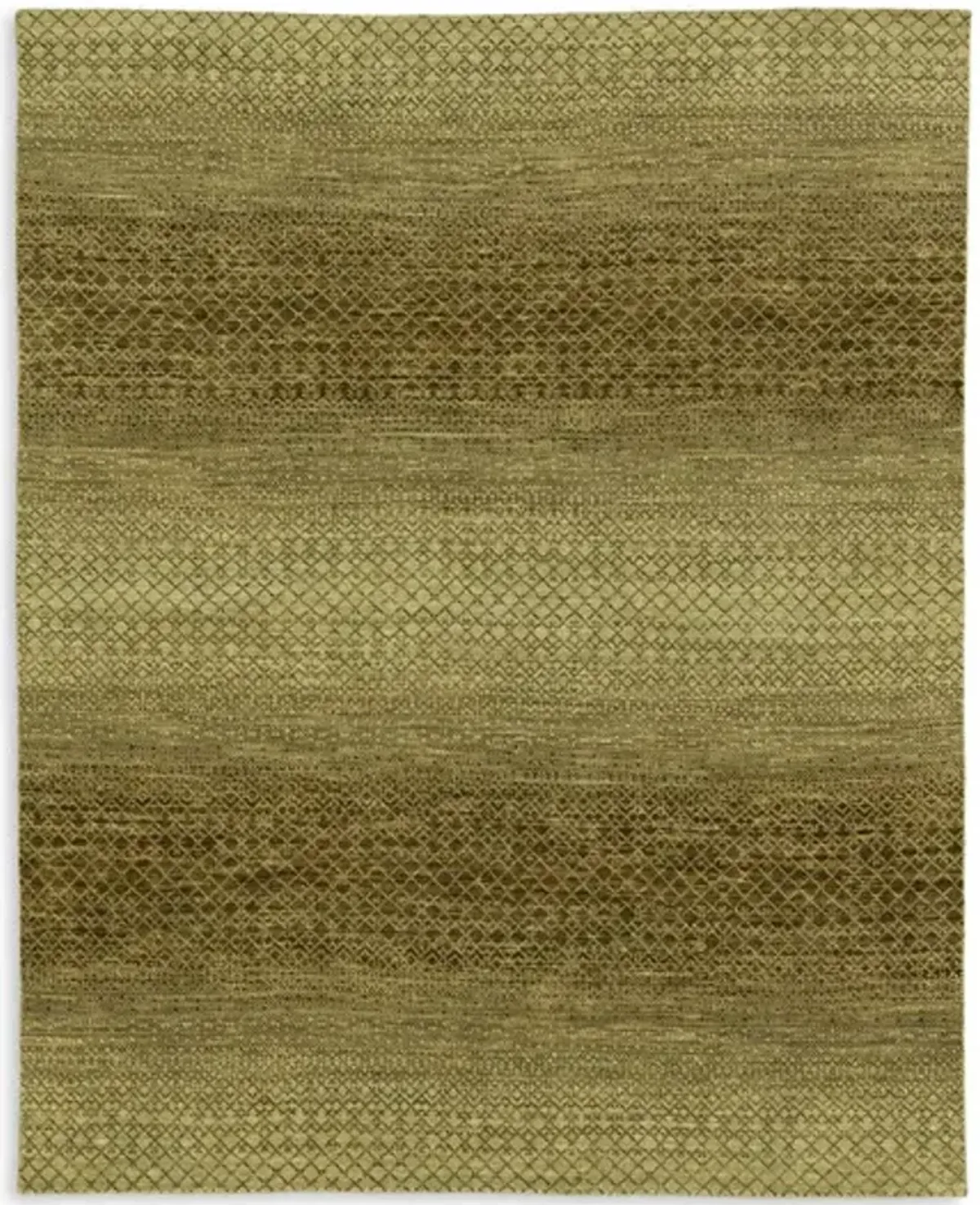 Rainbow Hand Knotted Area Rug - 7 9  X 9 9 