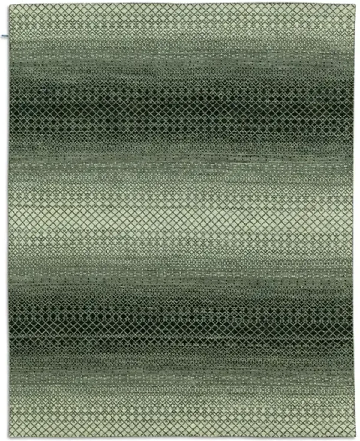 Rainbow Hand Knotted Area Rug - 7 9  X 9 9    