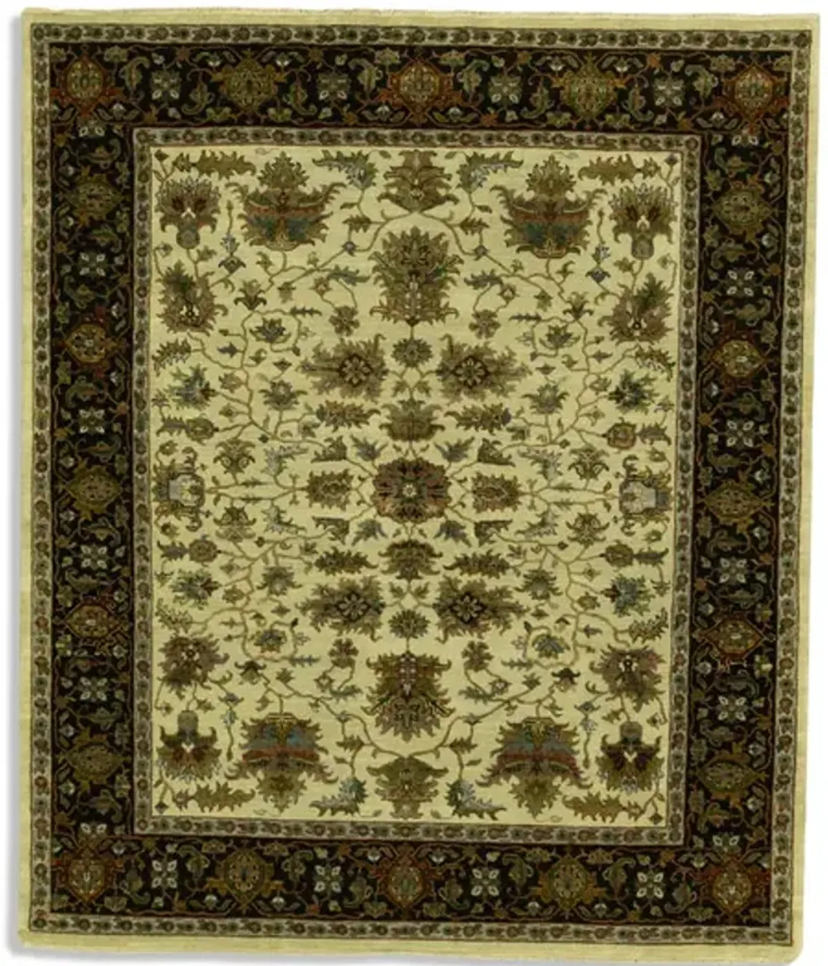 Kashi Hand Knotted Area Rug - 8 1  X 9 8 
