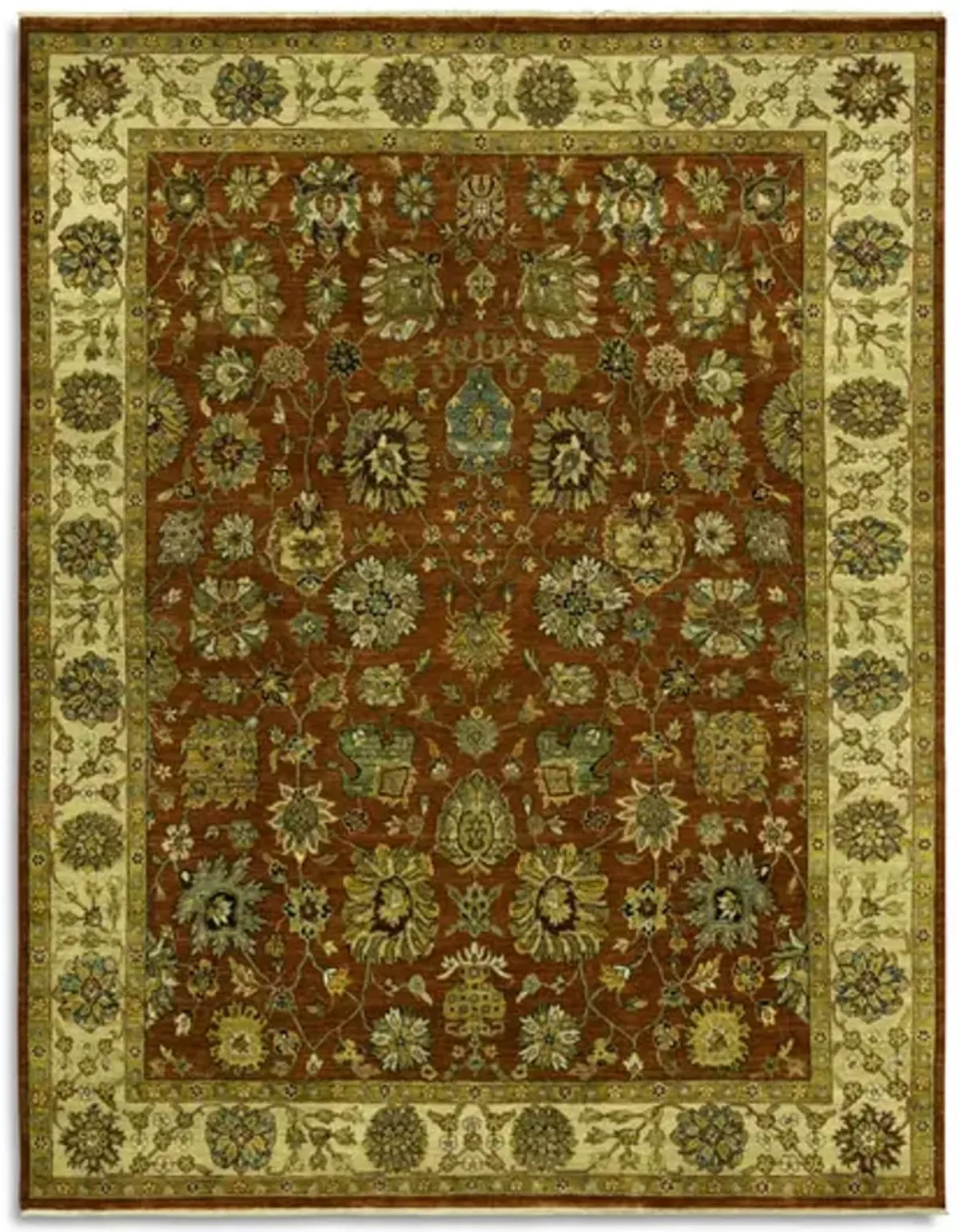 Kashi Hand Knotted Area Rug - 7 6  X 9 9 