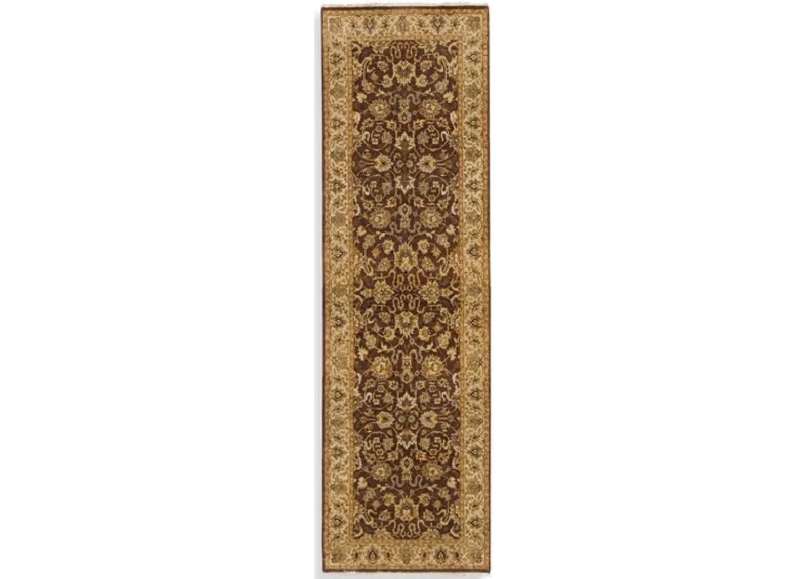 Hand Knotted 2 5  x 8 2  Area Rug