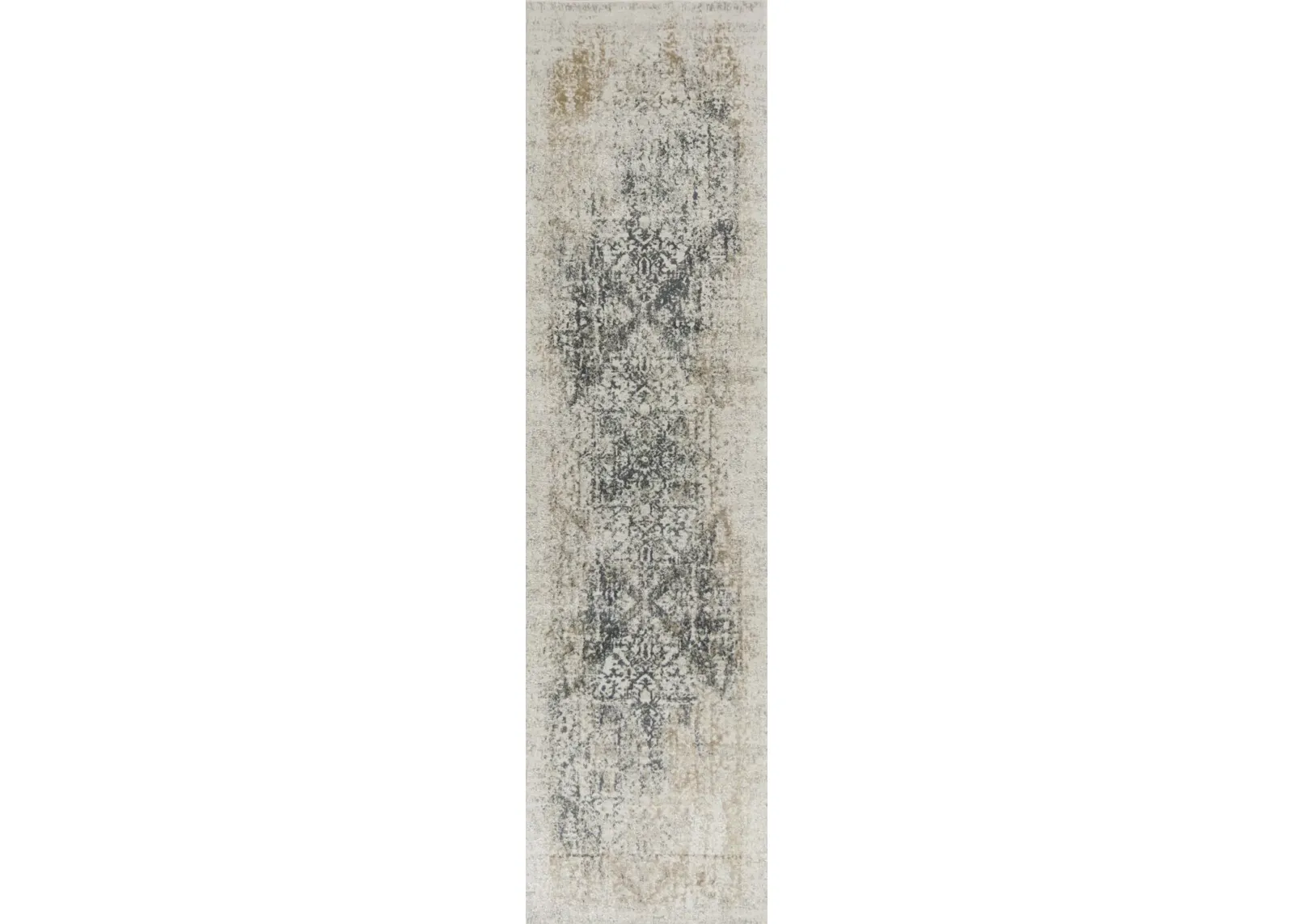 Generations Ivory Grey Area Rug - 2 2  X 7 7 