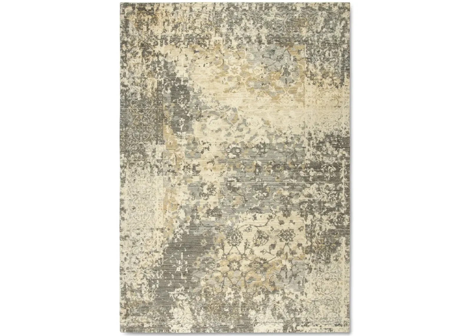 Gossamer Earth Grey Area Rug - 2 6  x 8 0 