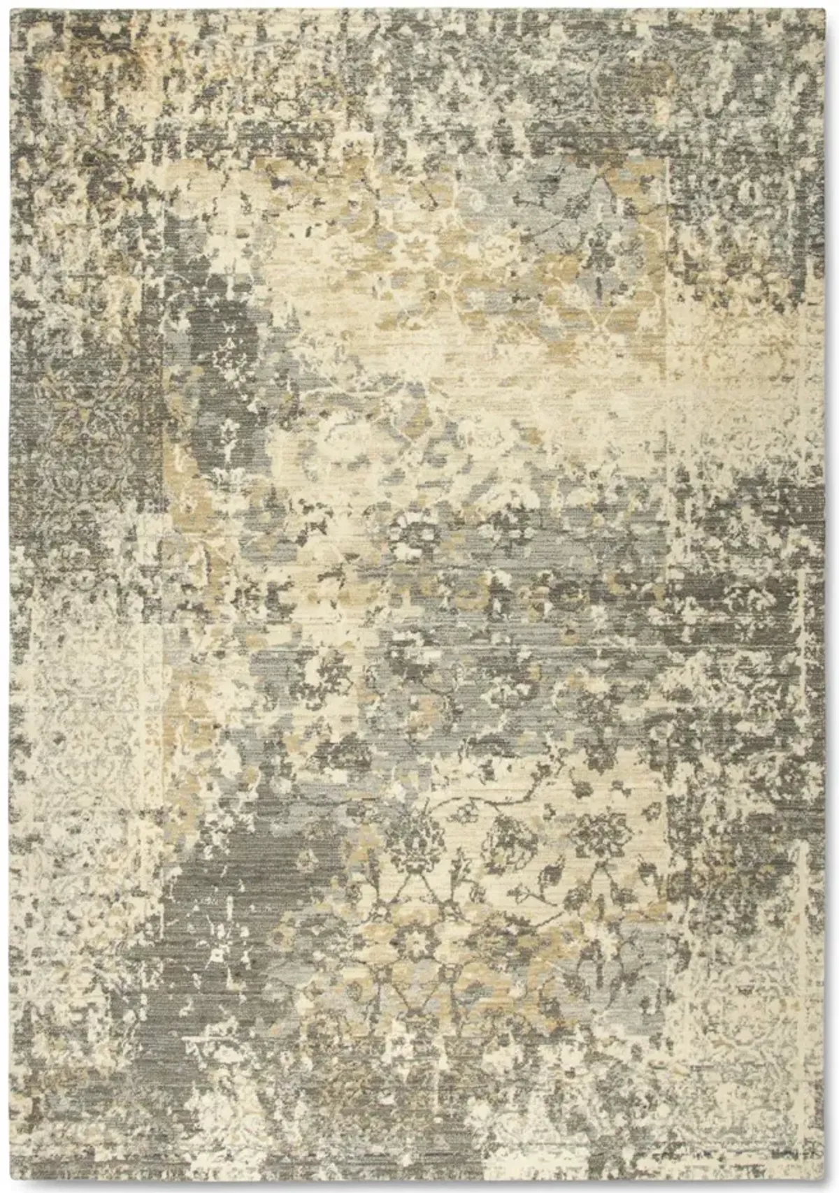 Gossamer Earth Grey Area Rug - 2 6  x 8 0 