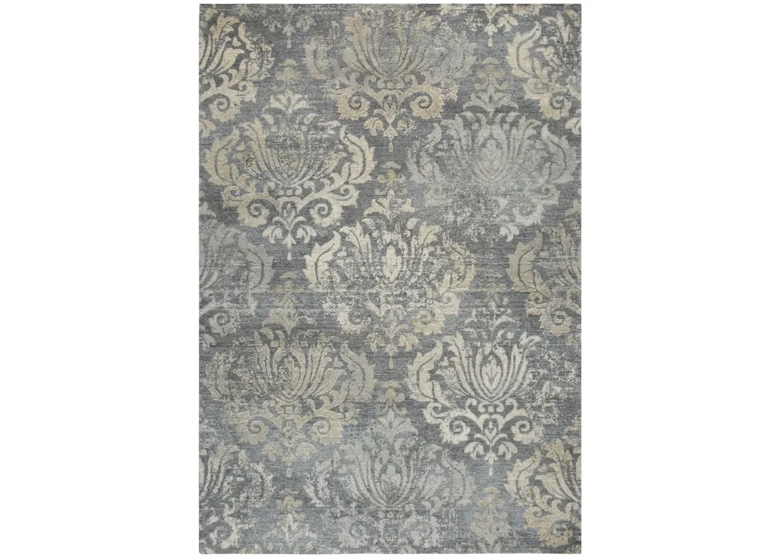 Gossamer Grey Sand Area Rug - 2 6  X 8 0 