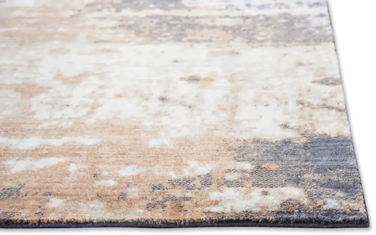 Gossamer Copper Grey Area Rug - 2 6  x 10 0