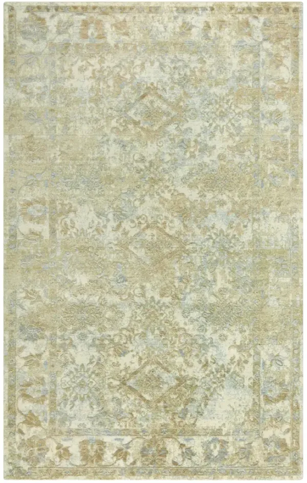 Artistry Border Beige Area Rug - 2 6  X 8 0 