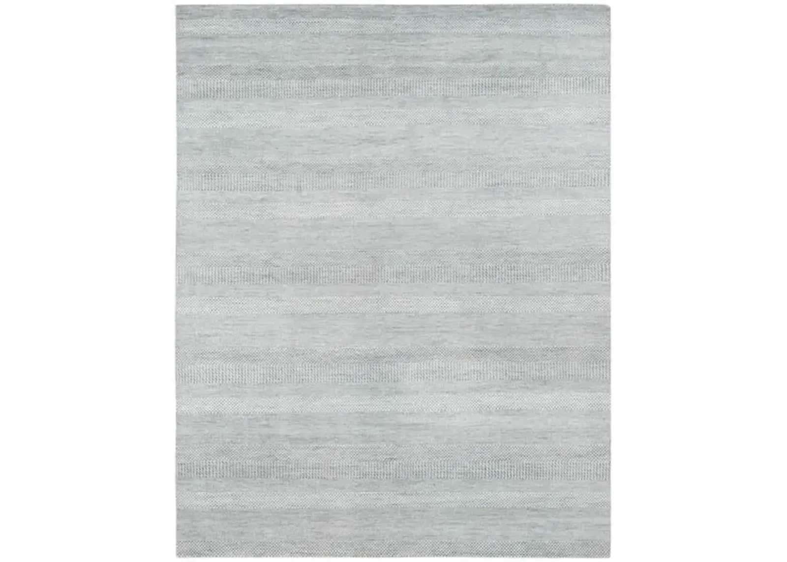 Indore Blue Silver Area  Rug - 2 6  X 8 0 